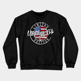 1964 60Th Birthday Gifts 60 Year Old For Men Women Crewneck Sweatshirt